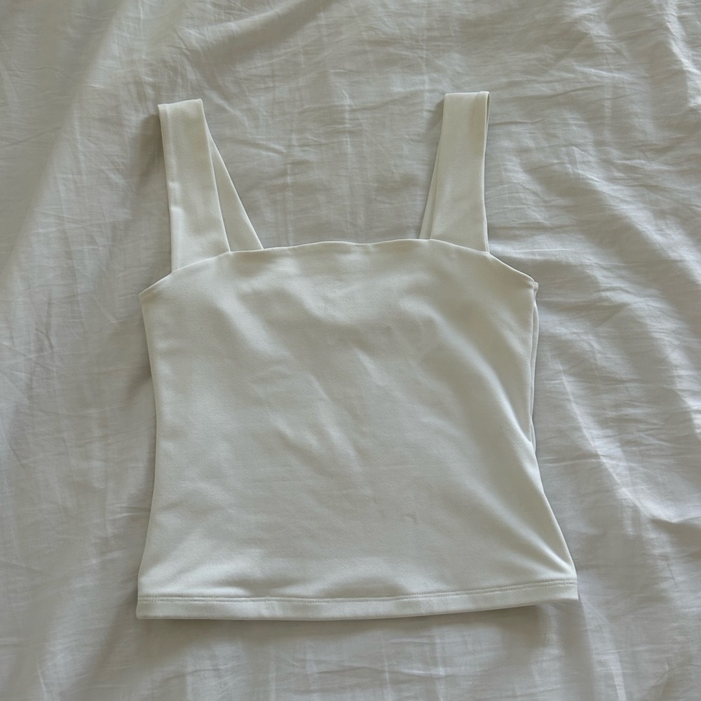 Abercrombie white tank top